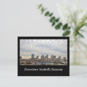 Downtown Nashville, Tennessee Postkarte (Stehend Vorderseite)
