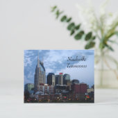Downtown Nashville, Tennessee Postkarte (Stehend Vorderseite)