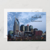 Downtown Nashville, Tennessee Postkarte (Vorne/Hinten)