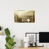 Downtown Natchez Print Poster (Heimbüro)