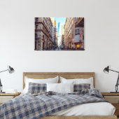 Downtown New York View World Trade Center Leinwanddruck (Insitu (Schlafzimmer))