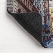 Downtown New York View World Trade Center Mousepad (Ecke)