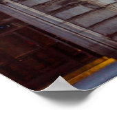 Downtown New York View World Trade Center Poster (Ecke)