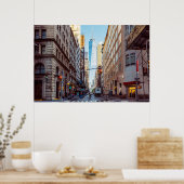 Downtown New York View World Trade Center Poster (Küche)