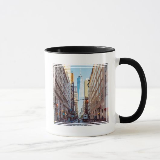Downtown New York View World Trade Center Tasse (Rechts)