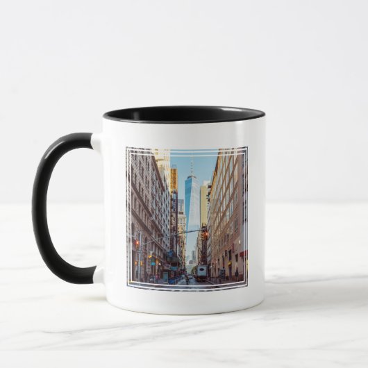Downtown New York View World Trade Center Tasse (Links)
