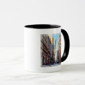 Downtown New York View World Trade Center Tasse (VorderseiteRechts)