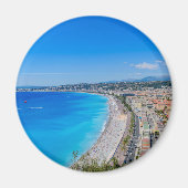Downtown Nice, Frankreich Magnet (Vorne)
