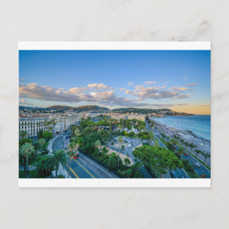 Downtown Nice, Frankreich Postkarte