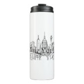 Downtown NYE New York Vacation Souvenirs NYC Gesch Thermosbecher (Vorderseite)