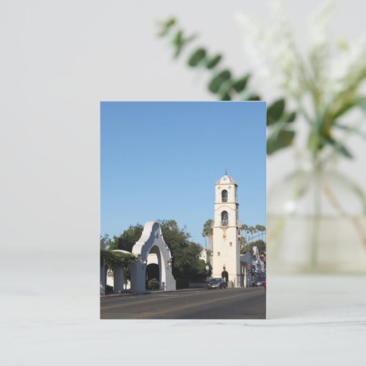 Downtown Ojai Postkarte (Stehend Vorderseite)