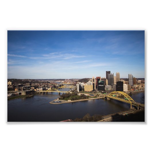 Downtown Pittsburgh, Pennsylvania Fotodruck (Vorne)