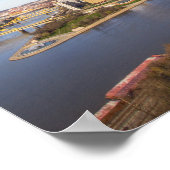 Downtown Pittsburgh, Pennsylvania Poster (Ecke)