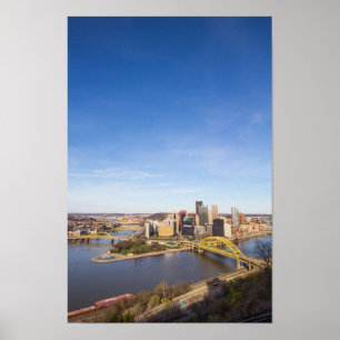 Downtown Pittsburgh, Pennsylvania Poster