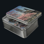 Downtown Portland Bridge | Cherry Blossom Acrylic Puzzle<br><div class="desc">Ein wunderschönes Foto der Stahlbrücke in der Innenstadt von Portland,  Oregon während der Kirschblüte.</div>