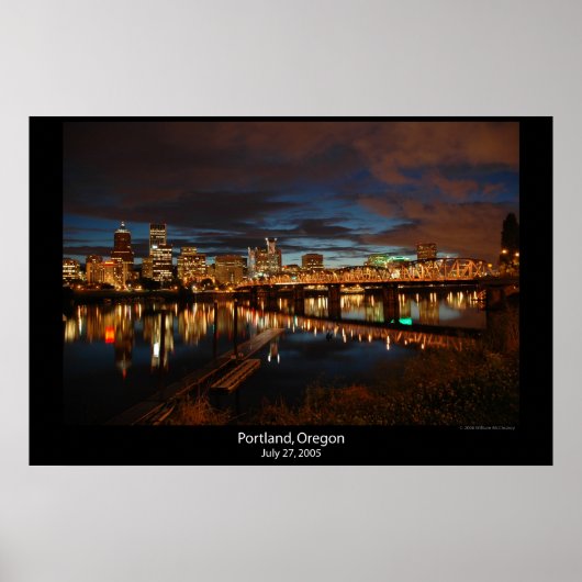 Downtown Portland, Oregon Poster (Vorne)