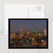 Downtown Portland Oregon Postkarten (Vorne/Hinten)