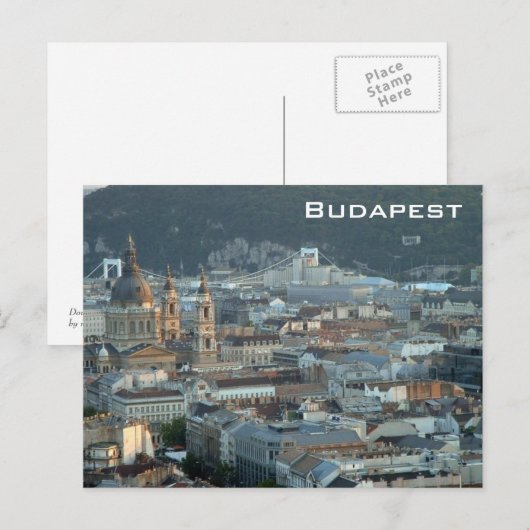 Downtown Postkarte (Vorne/Hinten)