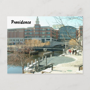 Downtown Providence Postkarte