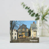 Downtown Providence Postkarte (Stehend Vorderseite)