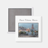 Downtown Puerto Vallarta, Mexiko Magnet (Vorderseite/Rückseite)
