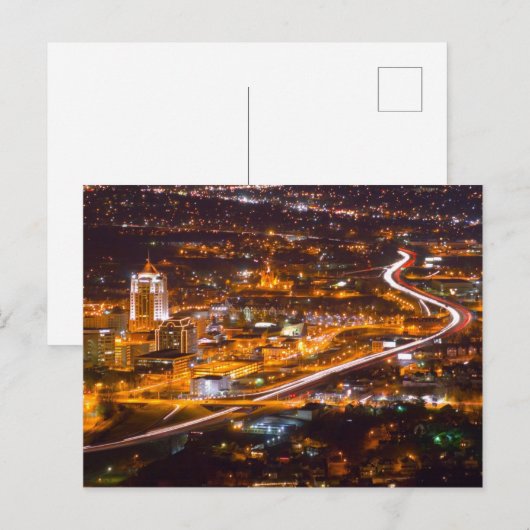 Downtown Roanoke, Virginia Postkarte (Vorne/Hinten)