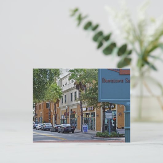 Downtown Safety Harbour Postkarte (Stehend Vorderseite)