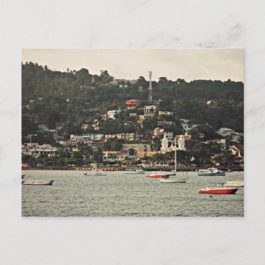 Downtown Samaná - Samaná, DR. Postkarte (Vorderseite)