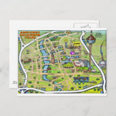 Downtown San Antonio Texas Postkarte (Vorne/Hinten)