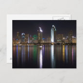 Downtown San Diego, Kalifornien Postkarte (Vorne/Hinten)