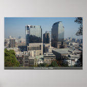 Downtown Santiago, Chile Poster (Vorne)