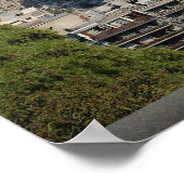 Downtown Santiago, Chile Poster (Ecke)