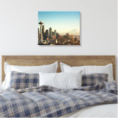 Downtown Seattle Skyline and Space Needle Leinwanddruck (Insitu (Schlafzimmer))