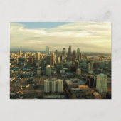 Downtown Seattle Skyline Postkarte (Vorderseite)