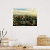 Downtown Seattle Washington Wolkenkratzer Poster (Küche)