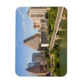 Downtown Skyline on Lady Bird Lake Magnet (Vertikal)