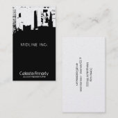 Downtown Skyline Visitenkarte (Vorne/Hinten)