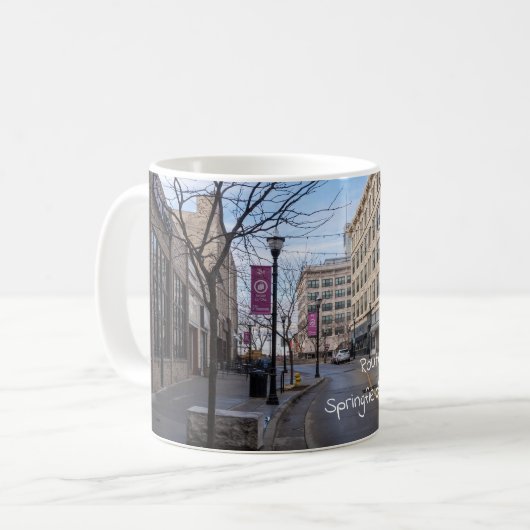 Downtown Springfield Coffee Tasse (Vorderseite Links)