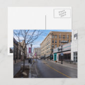Downtown Springfield Postkarte (Vorne/Hinten)