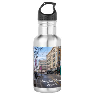 Downtown Springfield Stainless Steel Water Bottle Edelstahlflasche