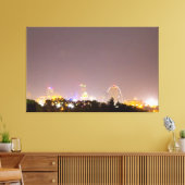 Downtown St. Louis, Missouri at Night Leinwanddruck (Insitu (Wohnzimmer))