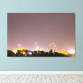 Downtown St. Louis, Missouri at Night Leinwanddruck (Insitu (Holzboden))