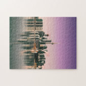 Downtown Toronto Skyline im Ontariosee Puzzle (Horizontal)