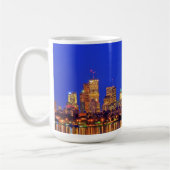 Downtown Toronto Skyline nachts Kaffeetasse (Links)
