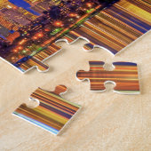 Downtown Toronto Skyline nachts Puzzle (Seite)