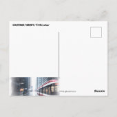 DOWNTOWN, TORONTO, TTC Streetcar Postkarte (Rückseite)