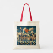 Downtown Toronto Waterfront Tote Tragetasche (Rückseite)