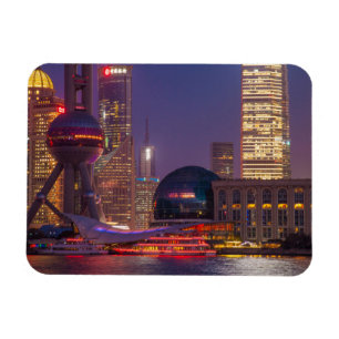 Downtown Ufer Shanghai, China Magnet