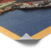 Downtown View von der Bay Bridge Poster (Ecke)