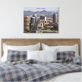 Downtown View von Phoenix, Arizona Leinwanddruck (Insitu (Schlafzimmer))